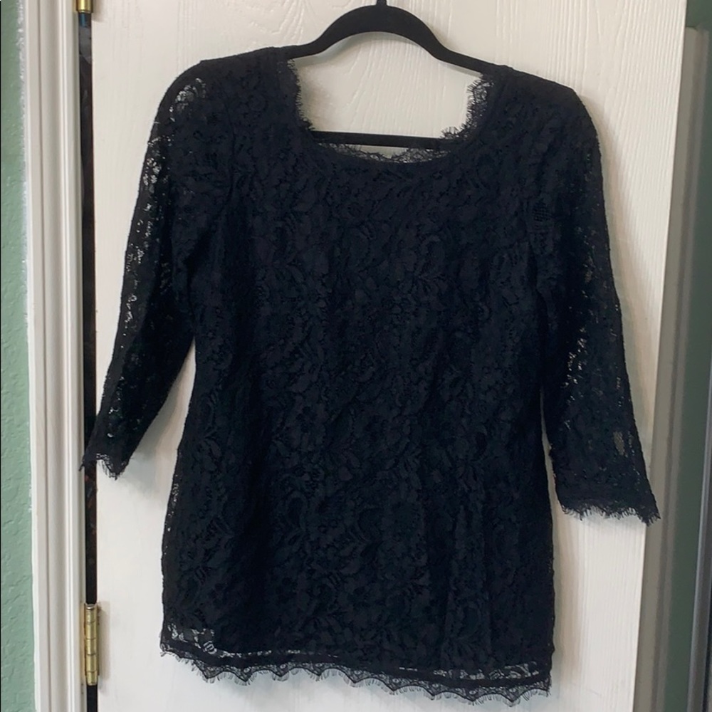 Lace Maternity Top